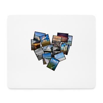 holiday vibes - Mouse Pad (horizontal) - white - Front