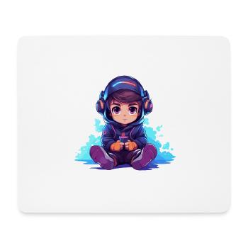 Gaming ist mein Leben - Mousepad (Querformat) - Weiß - Vorne