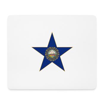 New Hampshire Fan T-Shirt – Must-have! - Mouse Pad (horizontal) - white - Front