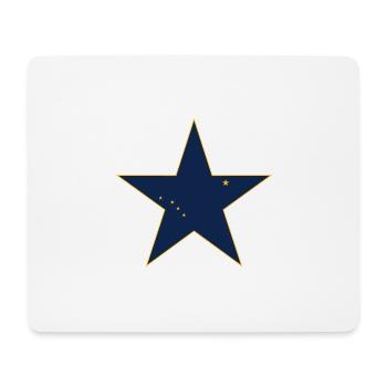 Alaska Fan T-Shirt – USA-Style - Mousepad (Querformat) - Weiß - Vorne