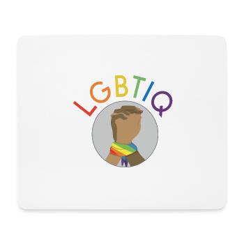 LGBTIQ Gay Pride Stay together Pray Love - Mousepad (Querformat) - Weiß - Vorne