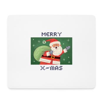 Merry christmas happy holidays christmas - Mousepad (Querformat) - Weiß - Vorne