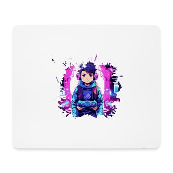 Gaming is my life - Mouse Pad (horizontal) - white - Front