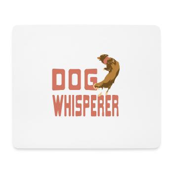 Canine Communication Pro Animal Humor - Mouse Pad (horizontal) - white - Front