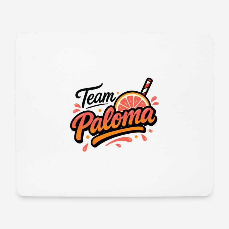 Team Paloma - Mouse Pad (horizontal) - white