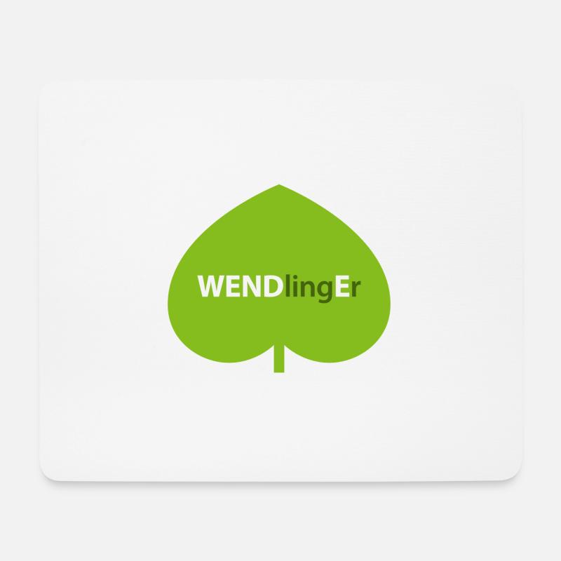 WENDlingEr - Mousepad (Querformat) - Weiß