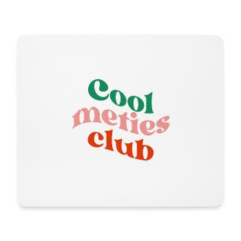 Cool Meties Club - Tapis de souris (format paysage) - blanc - Devant