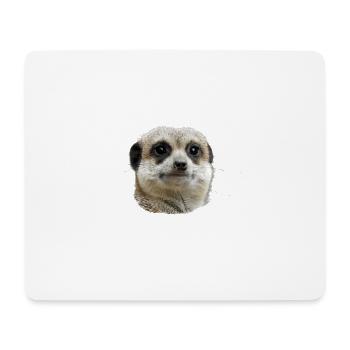 Erdmännchen - Mousepad (Querformat) - Weiß - Vorne