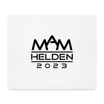 Helden 2023 - Mousepad (Querformat) - Weiß - Vorne