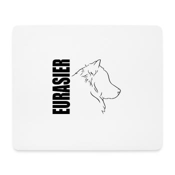 Eurasier Profile Dogs Dog Wilsigns - Mouse Pad (horizontal) - white - Front
