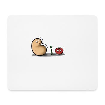bio - Tapis de souris (format paysage) - blanc - Devant