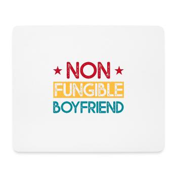 Non Fungible Boyfriend - Mouse Pad (horizontal) - white - Front