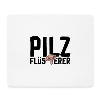 Pilz Flüsterer Pilze sammeln Pilzsammler Hobby - Mousepad (Querformat) - Weiß - Vorne