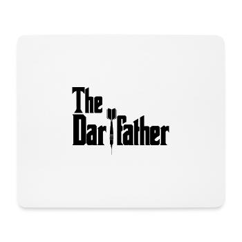 The Dartfather Dart Father - Fête des pères du joueur de fléchettes - Tapis de souris (format paysage) - blanc - Devant