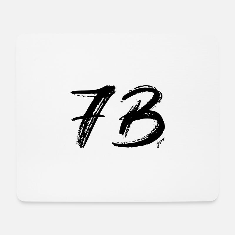 Pongratz Design | 7B | siebenbürgisches Design - Mousepad (Querformat) - Weiß