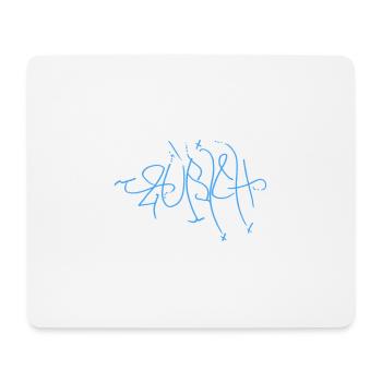 Art urbain de Zurich - Tapis de souris (format paysage) - blanc - Devant