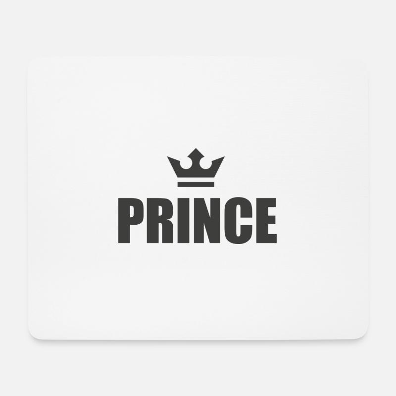 Prince - Mousepad (Querformat) - Weiß