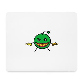 MOCHI WORLD ALIEN - Mousepad (Querformat) - Weiß - Vorne