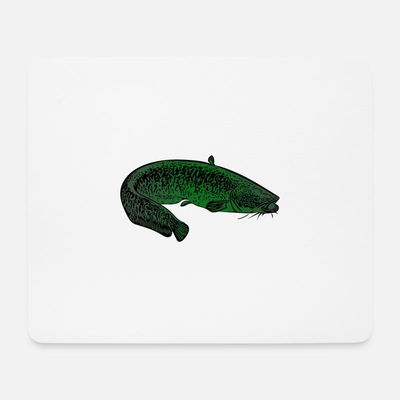 Wels - Mousepad (Querformat) - Weiß