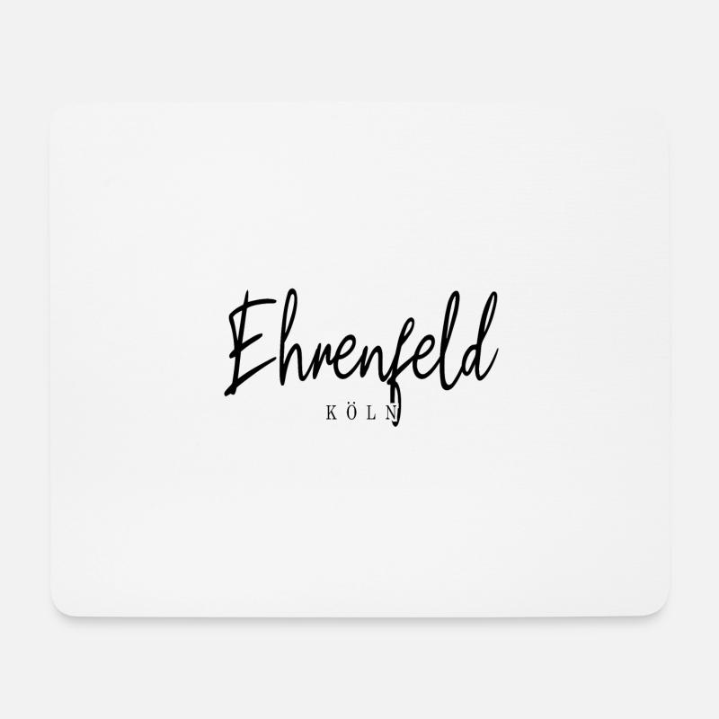 Köln Ehrenfeld Veedel Stadtbezirk Kölsch - Mousepad (Querformat) - Weiß