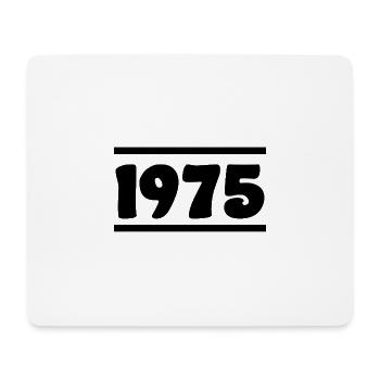1975 Birthday 1975 - Mouse Pad (horizontal) - white - Front