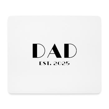 Papa Est 2025 - Tapis de souris (format paysage) - blanc - Devant