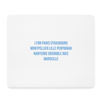 Typisches französisches Souvenir - Mousepad (Querformat) - Weiß - Vorne