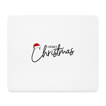 Merry Christmas - Mousepad (Querformat) - Weiß - Vorne