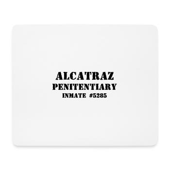 Alcatraz - Penitentiary - Inmate 5285 Jail Prison - Mouse Pad (horizontal) - white - Front