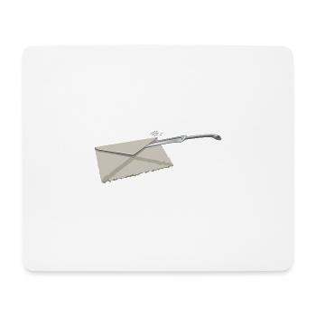 letter opener | Brieföffner - Mousepad (Querformat) - Weiß - Vorne
