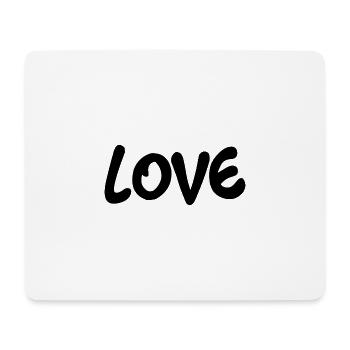 ICH LIEBE DICH. ICH HABE GERADE GEHEIRATET. Junggesellinnenabschied. VALENTINSTAG - Mousepad (Querformat) - Weiß - Vorne