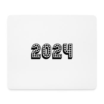 2024. CHRISTMAS. YEAR. ANNIVERSARY. RETIREMENT. FEAST - Mouse Pad (horizontal) - white - Front