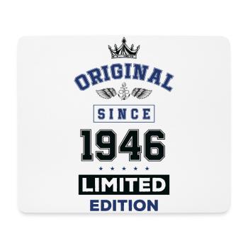 1946 limited edition birthday - Mouse Pad (horizontal) - white - Front