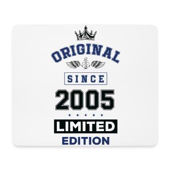 2005 limited edition Geburtstag - Mousepad (Querformat) - Weiß - Vorne