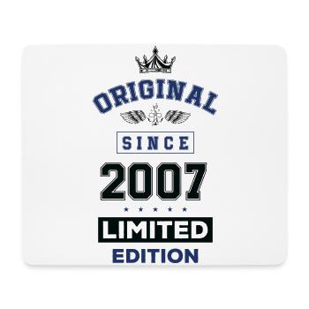 2007 limited edition Geburtstag - Mousepad (Querformat) - Weiß - Vorne