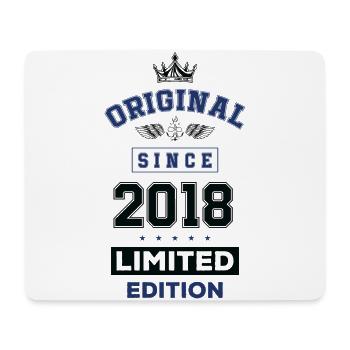 2018 limited edition birthday - Mouse Pad (horizontal) - white - Front