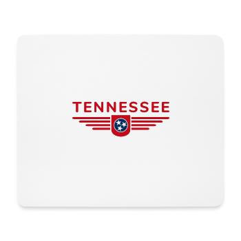 Tennessee Fan T-Shirt – Musik & Heimatliebe - Mousepad (Querformat) - Weiß - Vorne