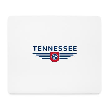Tennessee Fan T-Shirt – Musik & Heimatliebe - Mousepad (Querformat) - Weiß - Vorne