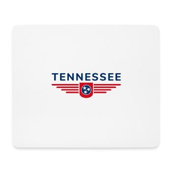 Tennessee Fan T-Shirt – Music & Love of Home - Mouse Pad (horizontal) - white - Front