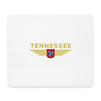 T-shirt de fan du Tennessee – Musique et amour de la maison - Tapis de souris (format paysage) - blanc - Devant
