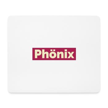 Phönix - Mousepad (Querformat) - Weiß - Vorne