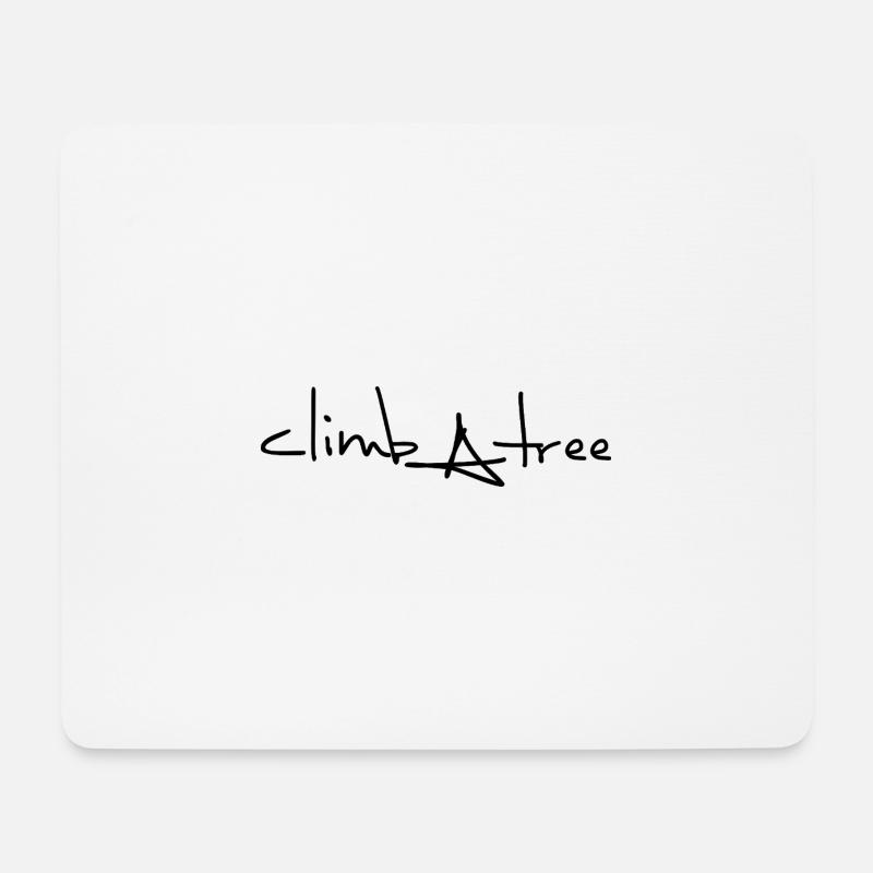 climbAtree - Mousepad (Querformat) - Weiß