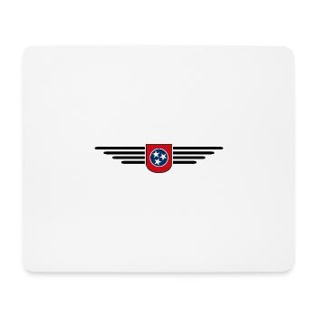 Tennessee Fan T-Shirt – Music & Love of Home - Mouse Pad (horizontal) - white - Front