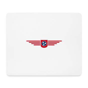 Tennessee Fan T-Shirt – Musik & Heimatliebe - Mousepad (Querformat) - Weiß - Vorne