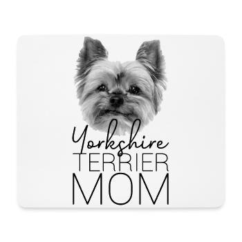 Yorkshire Terrier Mom - Chiens Maman Cadeau - Dog - Tapis de souris (format paysage) - blanc - Devant