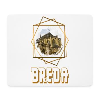Breda Niederlande Stadt Skyline Heimat Liebe - Mousepad (Querformat) - Weiß - Vorne