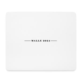 Ligne Malle 2024 - Tapis de souris (format paysage) - blanc - Devant
