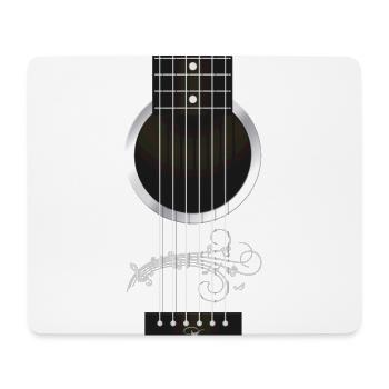 Musiciens de guitare - Tapis de souris (format paysage) - blanc - Devant