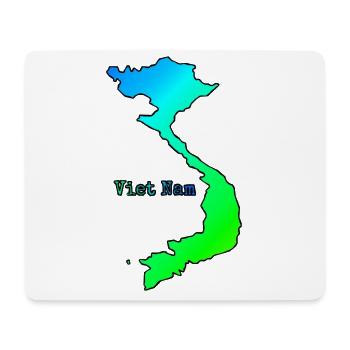 Land in Asien - Vietnam - Mousepad (Querformat) - Weiß - Vorne