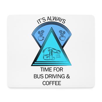 Bus Bus Driver School Bus Bus Driver Coffee - Mouse Pad (horizontal) - white - Front